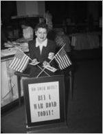 Davison's War Bond promotion