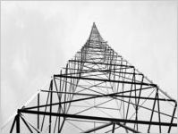 WAGA (?) broadcasting tower