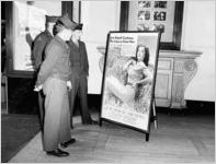 "Young Widow" lobby display, Paramount Theatre, Atlanta