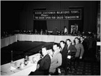 Ballantine Ale sales meeting, Atlanta