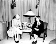 Henrietta Stanley Dull on WAGA-TV, Atlanta, Georgia, February 5, 1954.