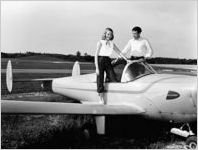 ERCO Ercoupe Airplane, Atlanta, Georgia, June 18, 1952