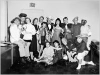 Costumed people, Atlanta, Georgia, November 5, 1952