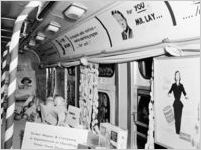 "The Lay Line" (bus with Lay's Potato Chips and other food products displayed)