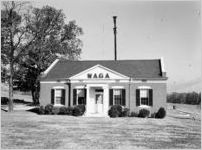 WAGA Radio building, Atlanta, Georgia, November 12, 1954.