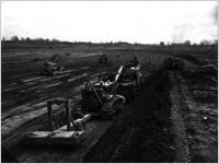 Camp Gordon airport construction