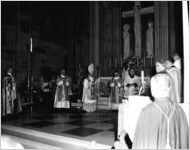 Catholic Church ceremony, installation of Bishop Francis E. Hyland at Christ the King, Atlanta Georgia