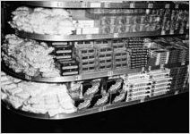 Sophie Mae Peanut Brittle and other candy display