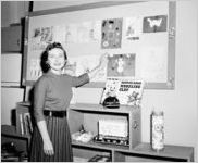 "Romper Room" set, WAGA-TV, Atlanta, Georgia, November 2, 1955