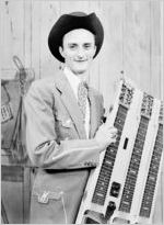 Peachtree Cowboys steel guitarist Mac Atcheson, WSB-TV, Atlanta