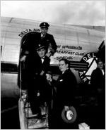 Breakfast Club with Don McNeal broadcast from Atlanta arrival, 1952