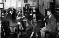 Opera singers visiting WSB Radio, Atlanta
