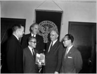 Atlanta Mayor William B. Hartsfield in his office