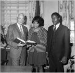 Atlanta Community Relations Commission swearing-in, Mayor Ivan Allen's office, 1968