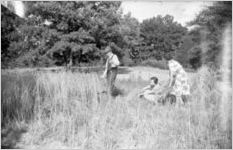 People in a field, Georgia, 1930s