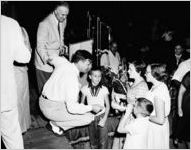 Lithonia, Herman Talmadge at picnic
