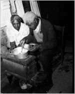 Couple cooking