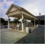 Shell Oil gas station, Decatur, Georgia, 1970