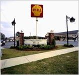Shell Oil gas station, Decatur, Georgia, 1970