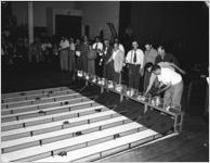 Turtle race, Milstead, Georgia, 1949