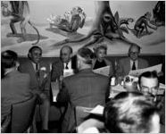 Leb's Restaurant opening, Atlanta, 1949