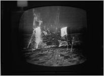 Apollo astronauts walk on the moon, 1969
