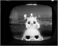 Apollo astronauts walk on the moon, 1969