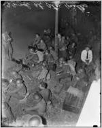 National Guardsmen preparing to deploy against striking textile workers, 1934
