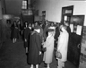 African Americans casting their vote for Georgia Governor in a special election in Fulton County, 1948