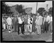 WPA project in Milledgeville (groundbreaking)