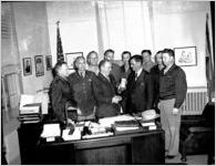 Eugene Talmadge with group