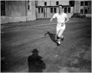 Russell McGee, track runner, Georgia Tech, 1943.