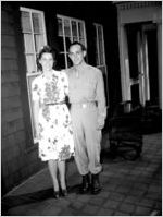 Lawrence Wood Robert, III, and his sister, Louisa Ayres Robert LeRoux, April 25, 1943