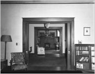 Interior of Margaret Mitchell's house at 1401 Peachtree Street, Atlanta, Georgia, May 22, 1952 (view two). Following Mitchell's death in August 1949, and because of a request she had made of her brother Stephens Mitchell, the house was razed in 1952. Before the house was destroyed, Dan Lane took these photographs at Stephens Mitchell's request. Copies of the prints were given to the Atlanta Historical Society (now, Atlanta History Center).