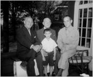 Four generations of the males in Lawrence Wood Robert family, Atlanta, Georgia, April 25, 1943, 1