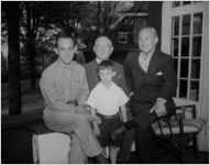 Four generations of the males in Lawrence Wood Robert family, Atlanta, Georgia, April 25, 1943, 2