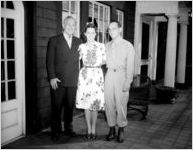 L.W. "Chip" Robert, Lawrence Wood Robert, III, and Louisa Ayres Robert LeRoux, April 25, 1943