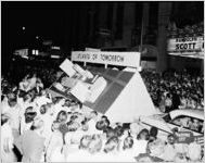 "Atlanta of Tomorrow" parade float, unidentified parade