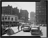 Peachtree Street, south from Walton Street, Atlanta, Georgia 1941