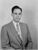 Dewey W. Doss, Duplicating Office. Portrait photograph made for the Fulton National Bank of Atlanta, December 5, 1955