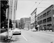 Edgewood Avenue looking west towards Hurt Building