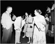 Lithonia, Herman Talmadge at picnic