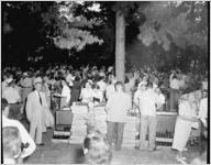 Lithonia, Herman Talmadge at picnic
