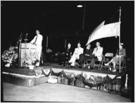 Lithonia, Herman Talmadge at picnic