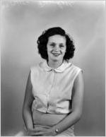 Betty Tweedell, Bookkeeping Department. Portrait photograph made for the Fulton National Bank of Atlanta, August 24, 1953