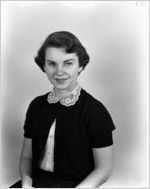 Nancy Hansford, Credit. Portrait photograph made for the Fulton National Bank of Atlanta, December 30, 1953