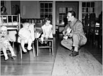 Eddy Arnold visit to Atlanta (at Scottish Rite Hospital for Crippled Children)