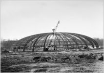 Georgia Tech Alexander Memorial Coliseum, construction