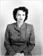 Mary Perkins, Candler Bldg.  Portrait photograph made for the Fulton National Bank of Atlanta, November 30, 1953