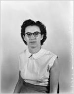 Ruth Herring, Bookkeeping Department.  Portrait photograph made for the Fulton National Bank of Atlanta, September 30, 1953
